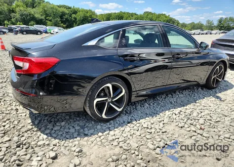 2020 Honda Accord Sport from USA, damaged, VIN 1HGCV1F35LA114968
